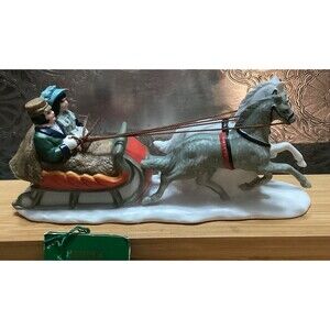 Dept 56 Heritage Village Collection Sleighride #65110 Retired